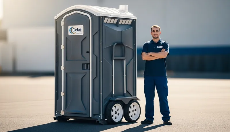 Rolling porta potty in Henderson, NV